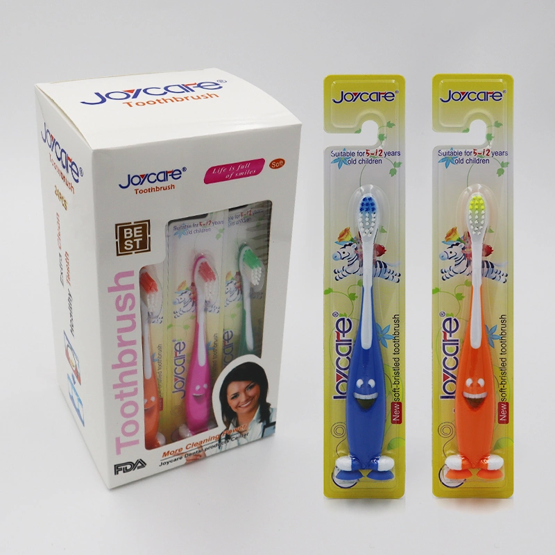 Hôtel Utiliser Oral Care Smiling Face Soft Bristles Kids Toothbrush
