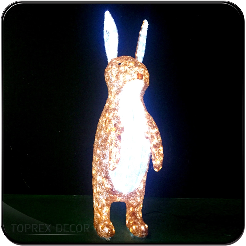 Qualidade de iluminação String exterior personalizáveis Bunny Animação Zoo Animal Luz Pendente para decoração de Páscoa