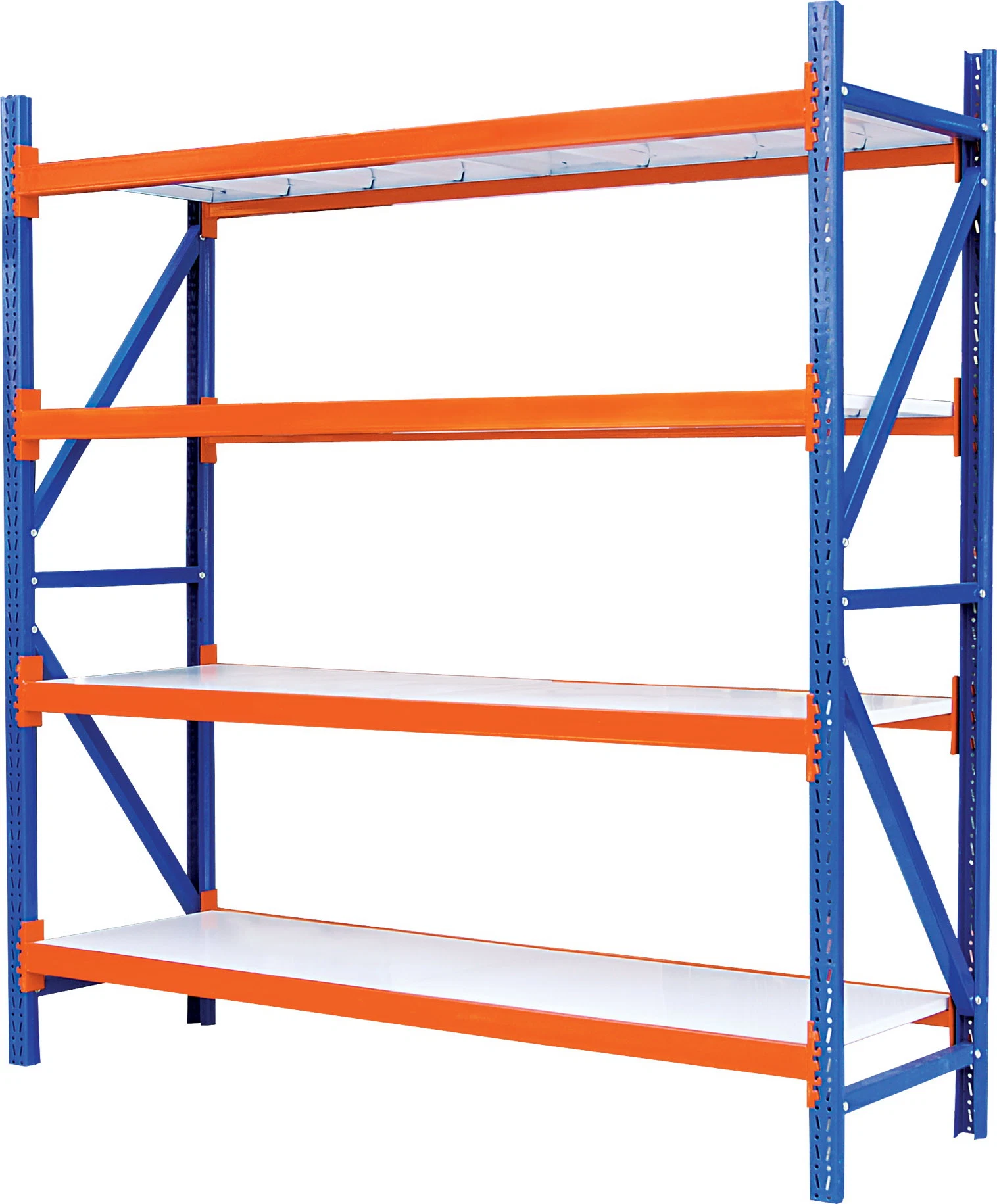 High quality/High cost performance  Steel Display Shelving Heavy Duty Shelves Structure Metal Rack New Warehouse Storage Racks