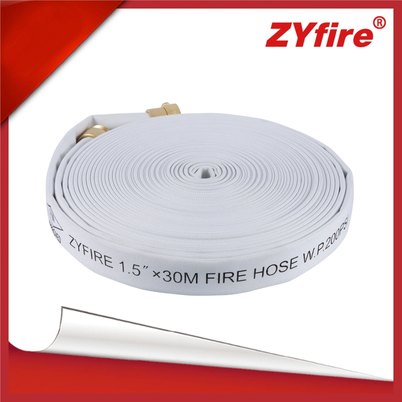 Zyfire Direct Deal White Double Jacket EPDM Rubber Liner Attack Hose