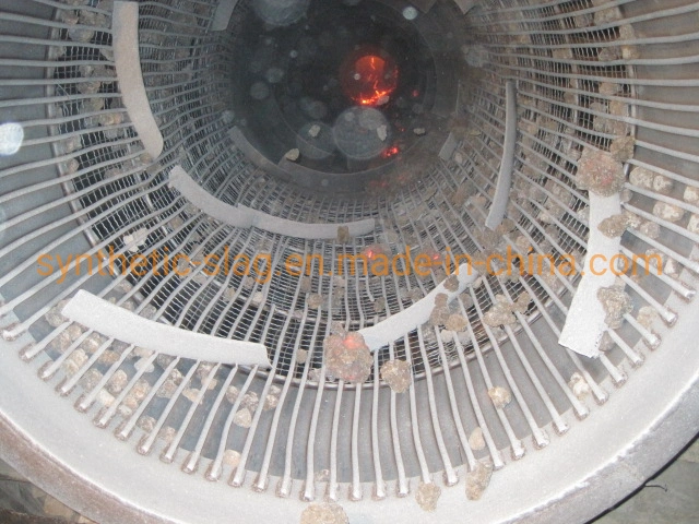 Sintered Refractory Material Refining Sintetic Slag for Steel Plants