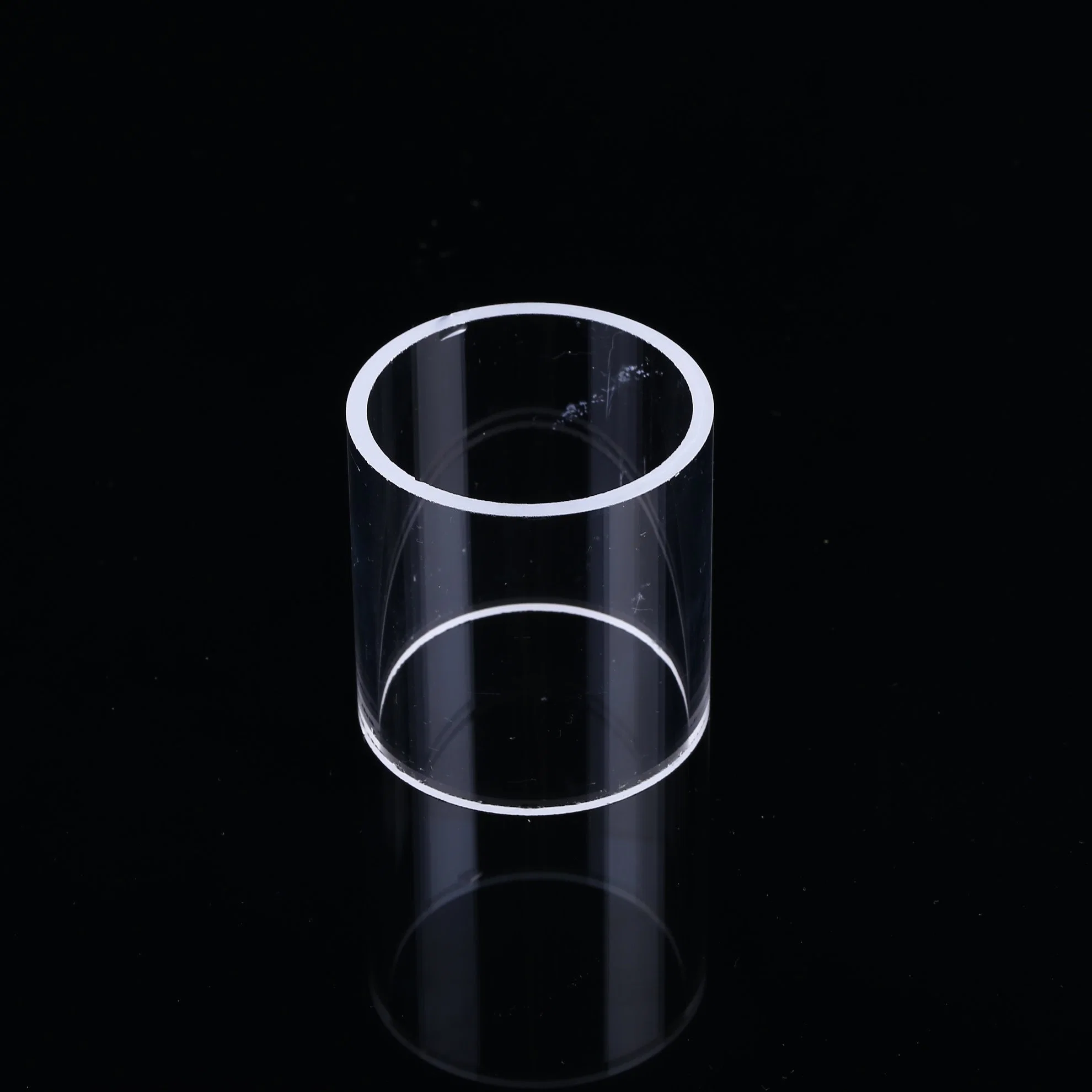 New Special Design Custom Long Section Machining Kitchen Clear Quartz Glass Tube