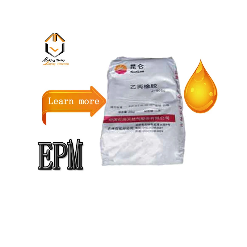 Good Oil Solubility J0050 Epm Ethylene Propylene Polymer