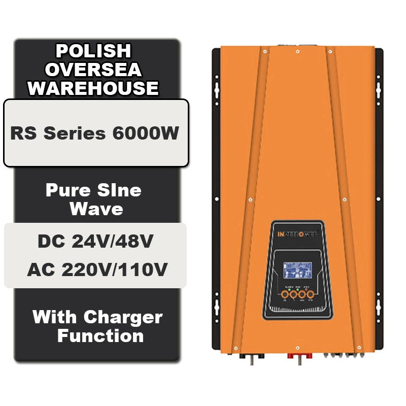 6000W DC to AC Toroidale Offgrid Pure Sine Wave Solar Inverter