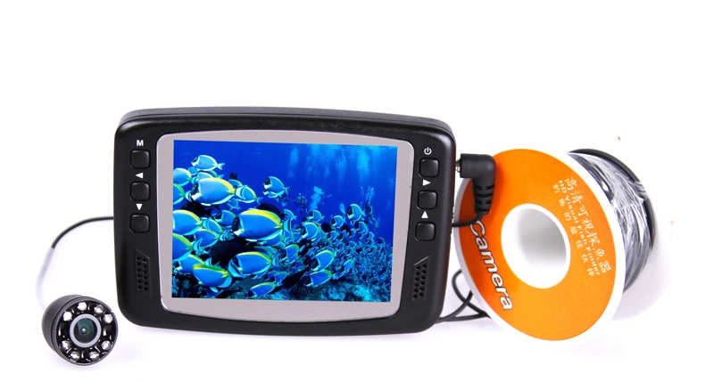 3.5'' Tela Digital de Vídeo Subaquático localizador de peixes/Gelo Câmara pesca 7H