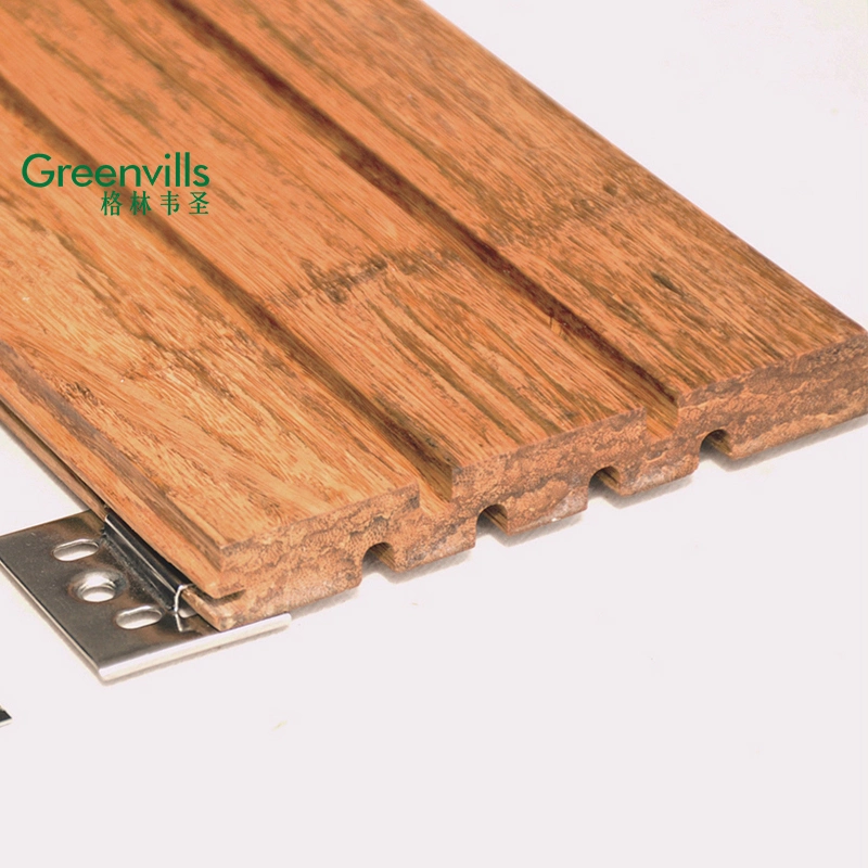 Greenvills Moisture Proof Outdoor Construction Material Bamboo Carbonized Wall Cladding