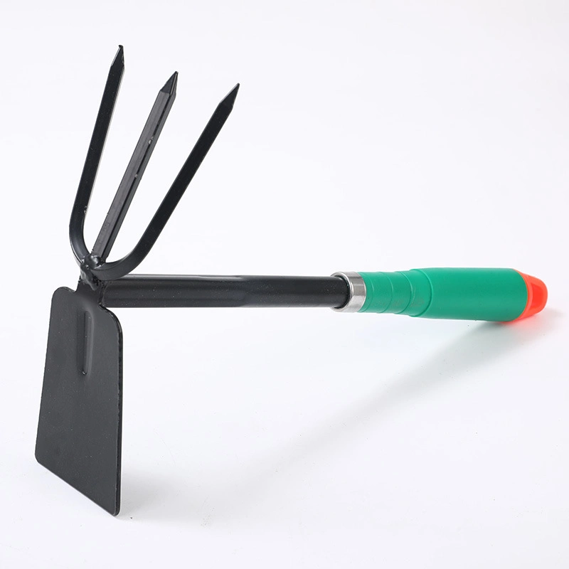 Balcony Garden Planting Tools A3 Carbon Steel Material Silicone Two-Color Handle Shovel Gardening Tool Set