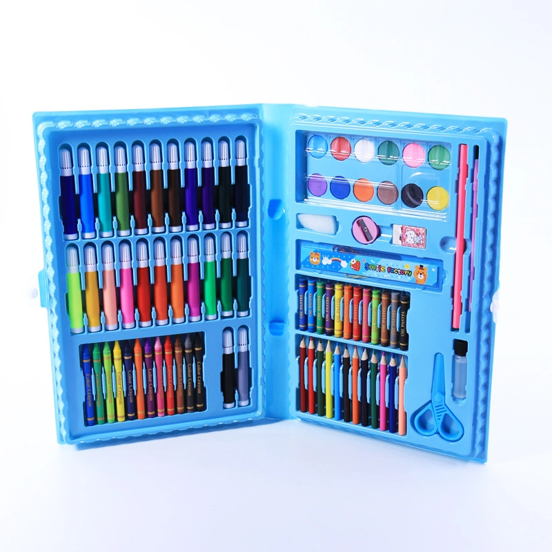 86 PCS Crayon Water Pen Children School Stationery Set for Kids