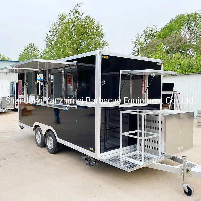 Trailer Food Truck Prefabricated Building Advertising Truck