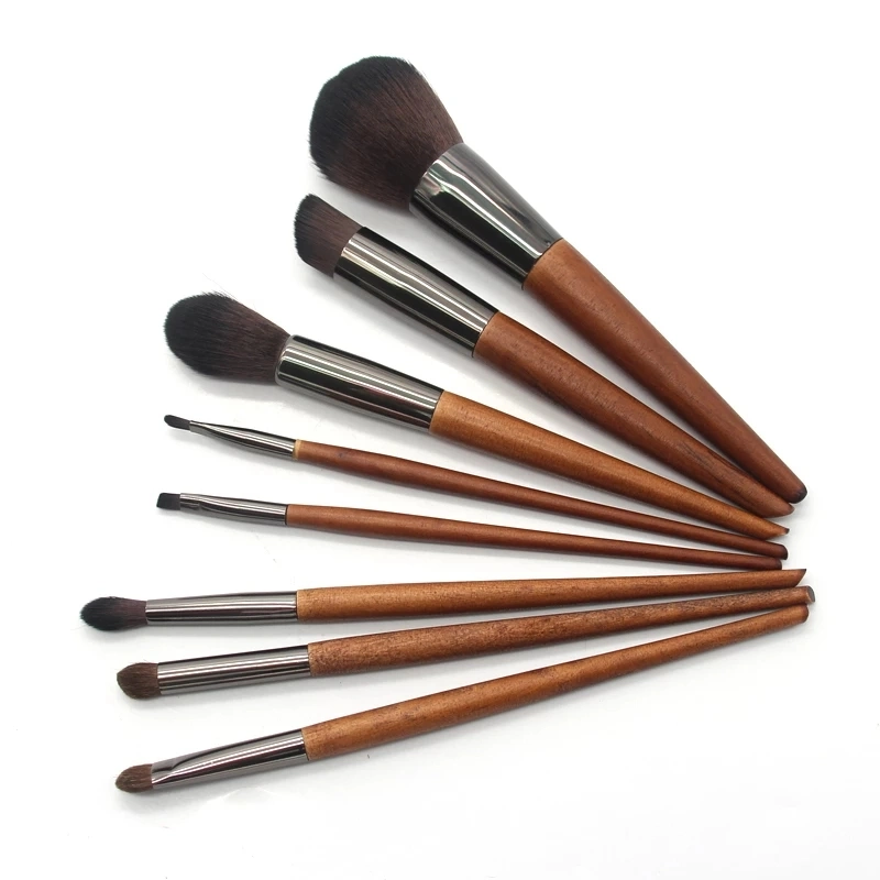 New Design Nylon Hair Makeup Brushes Factory Price with High Quality Cosmetic Brushes Kits in 2022