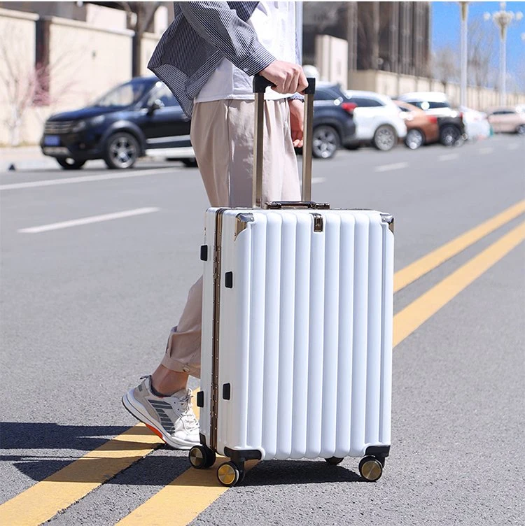 Zonxna professional Factory Classic Suitcase Luggage 24 Trolley Suitcase PP Travel Luggage Sets with Cosmetic Bags