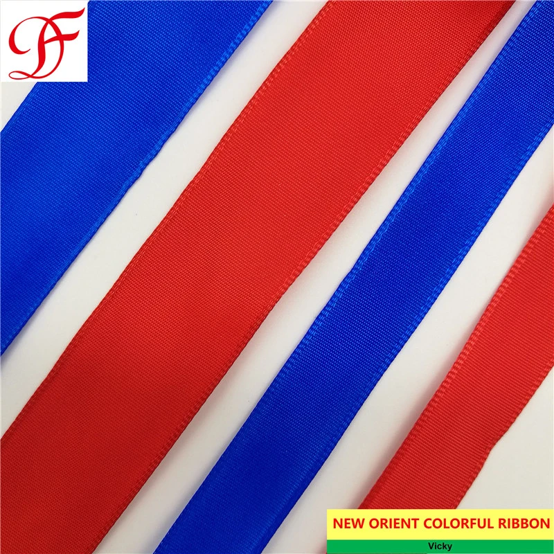 Dyed Polyester Wired Taffeta Double/Single Face Satin Grosgrain Gingham Sheer Organza Hemp Ribbon for Gift/Decoration/Packing/Wrapping/Garments Accessories