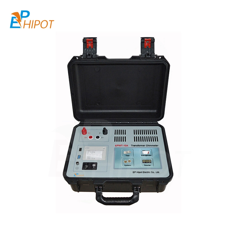 3A 5A 10A DC Resistance Tester Transformer Winding Resistance Test Kit