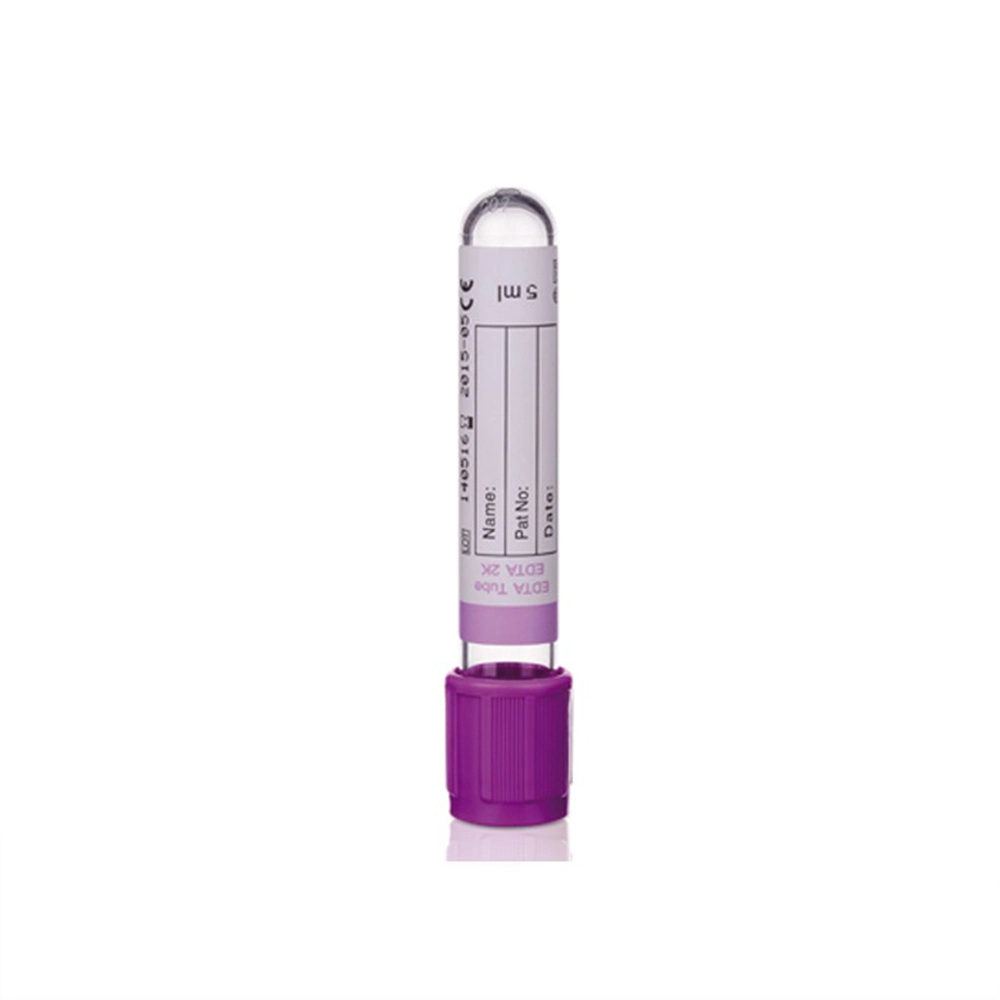 Disposable Vacuum Blood Collection Tube Vacuum Blood Tube with Ce ISO