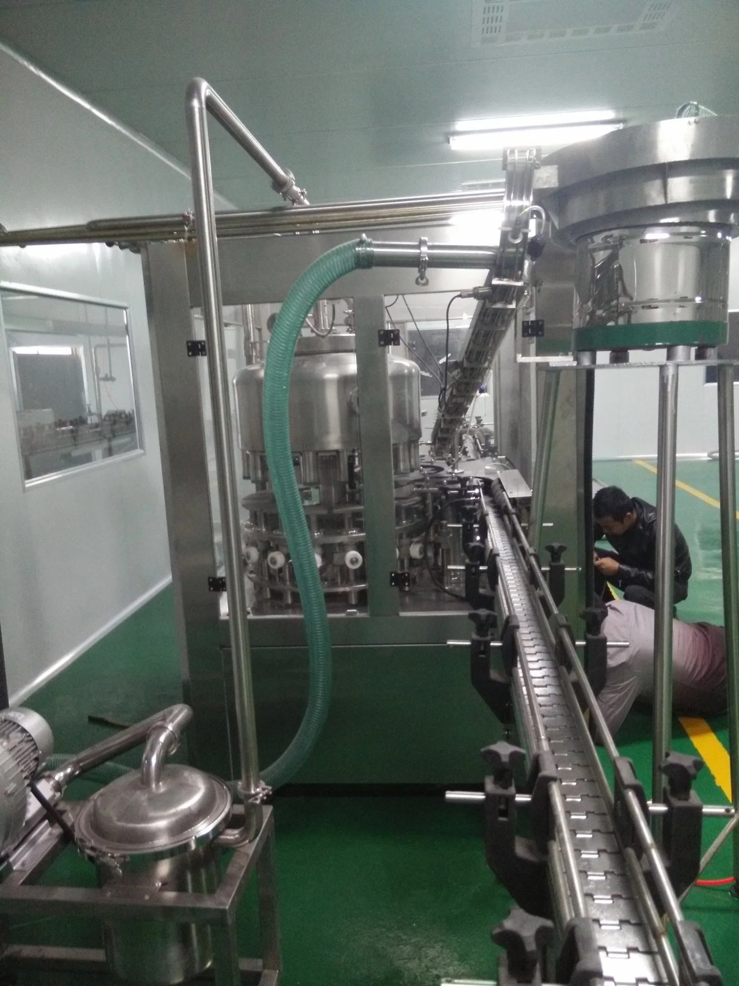 Full Automatic 6000b/H Juice Filling Plant