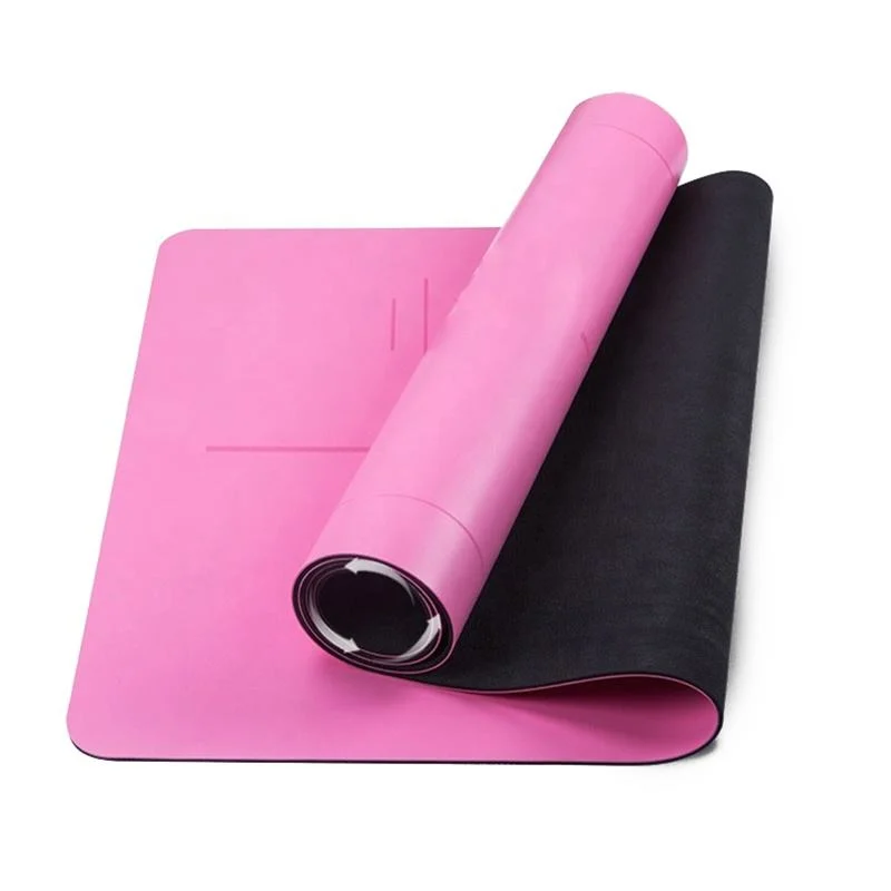 Wholesale/Supplier Manufacturer Custom Eco Friendly PU Natural Rubber Yoga Mat with Logo