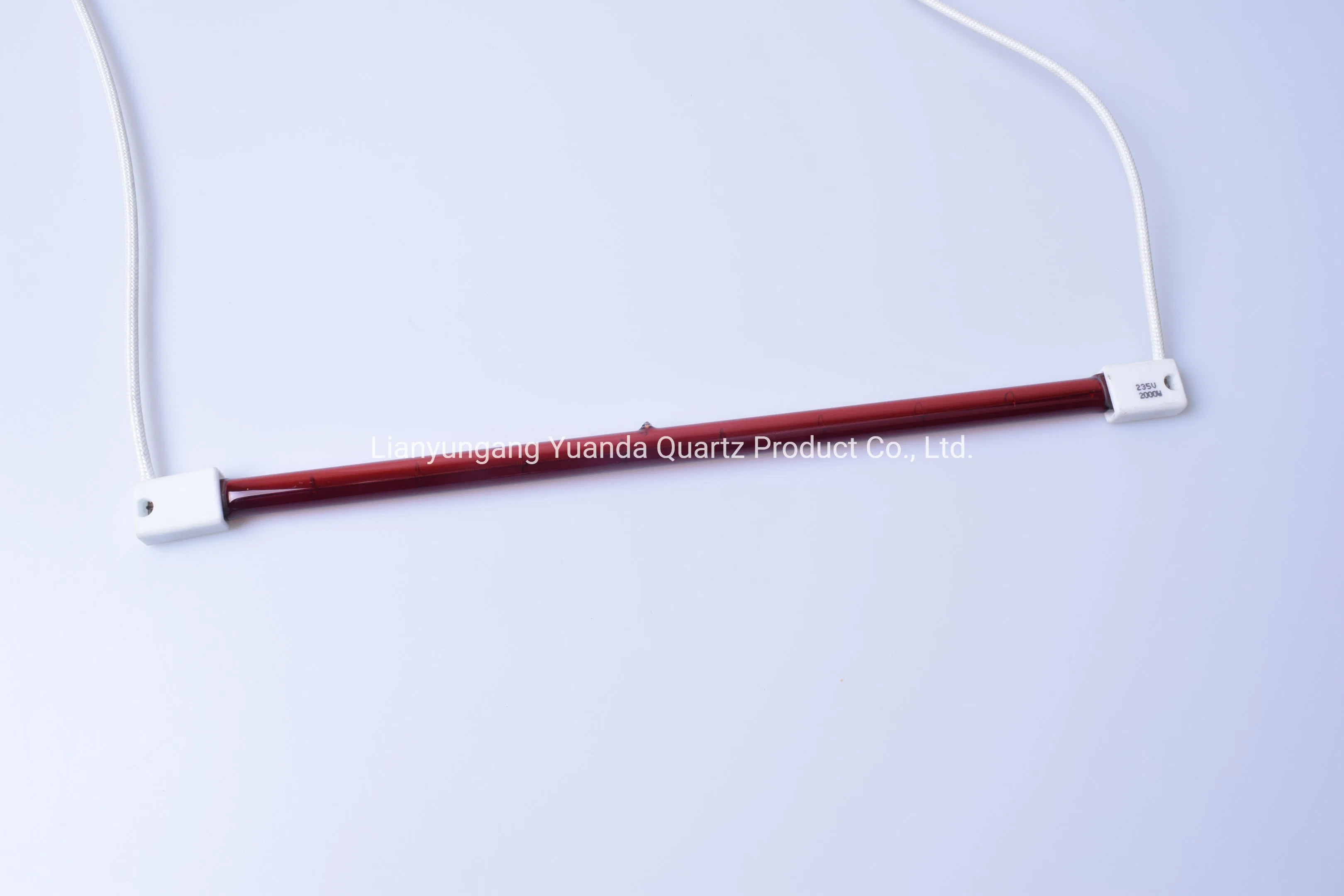 2000W Ruby Sk15 Halogen Infrared Heating Element Lamp