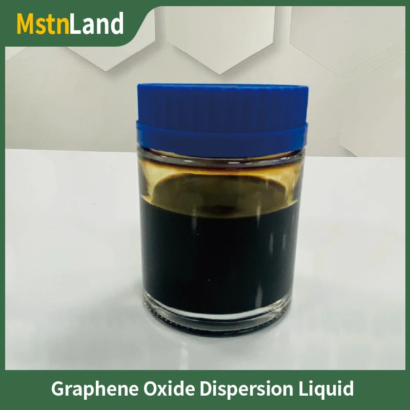 Graphene Oxide Dispersion Liquid with Dispersant Agent of Deionized Water