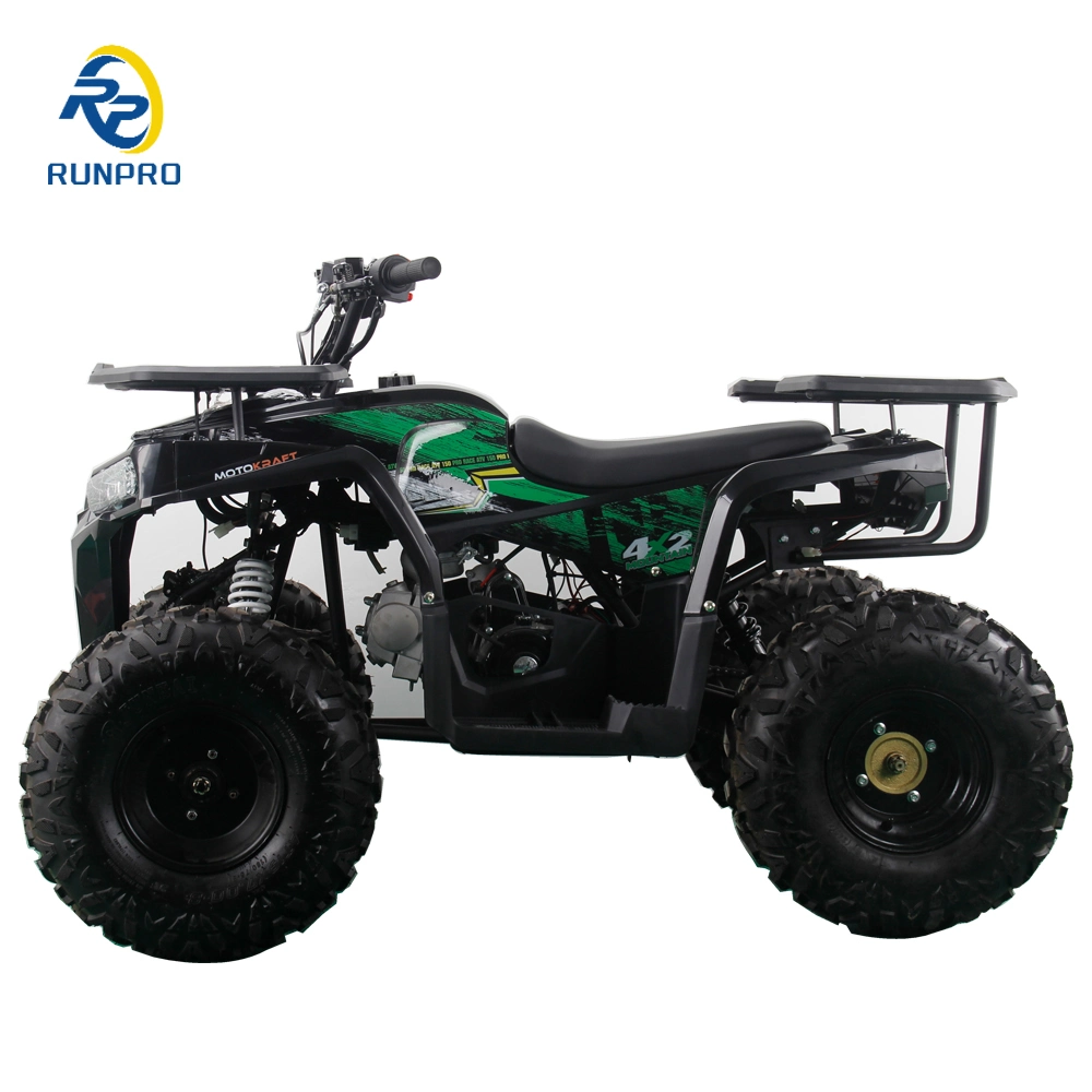 High Performance 8inch Wheel 125cc Chain Drive Petrol ATV for Kids