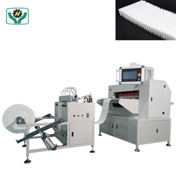 AC Custom Pleats 40-50pleats/Min Filter Making Factory Direct Supply Paper Pleating Machine