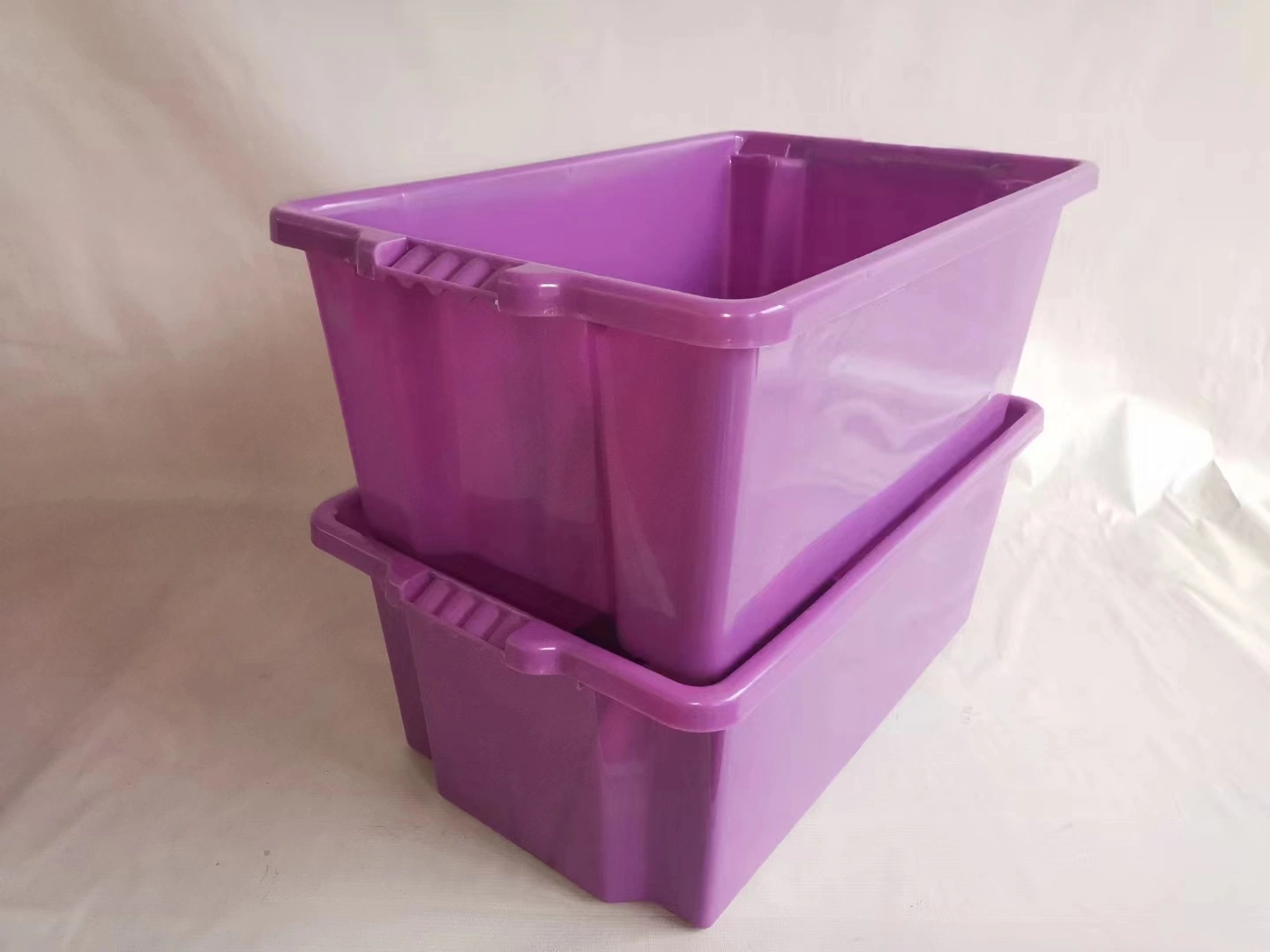 Used Plastic Nestable&Stackable Box Mold Second Hand Logistics Box Injection Mould