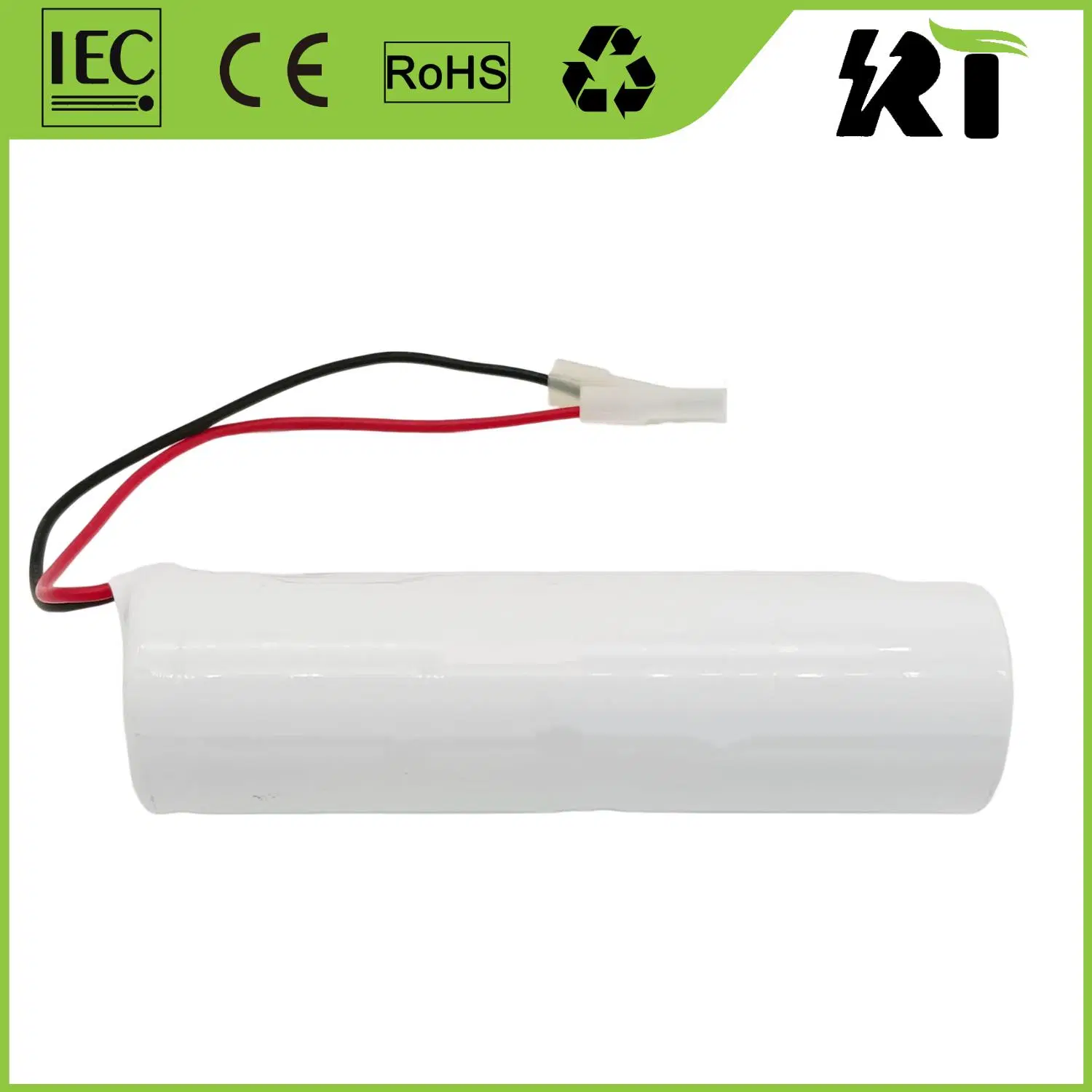 Emergency Power NiCd C Size 3000 mAh 4.8V Battery Pack