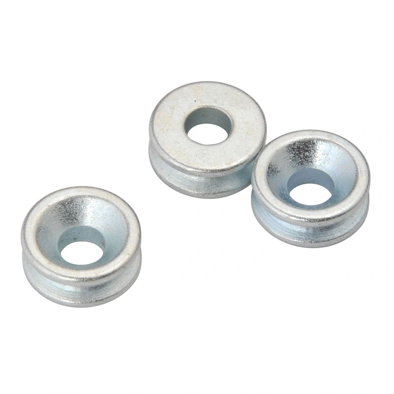 NdFeB N48h Cup Shape Magnet with High quality/High cost performance  Plating Ring Magnet