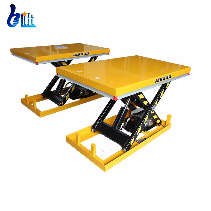 3m Warehouse Hydrulic Lifting Tools Electric Scissor Lift Tables