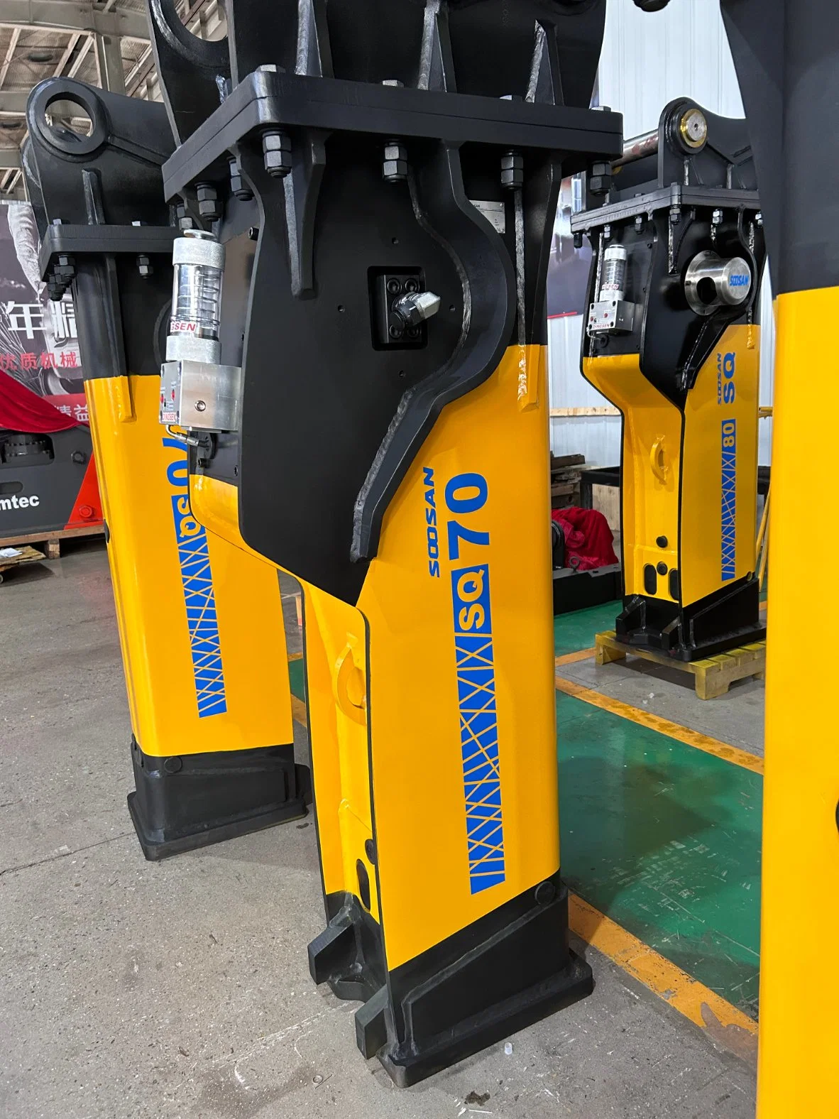 Soosan Sq70 Hydraulic Hammer for Excavatorheavy Equipment Construction Hydraulic Hammer - Soosan Sq70excavator Hydraulic Hammer - Soosan Sq70