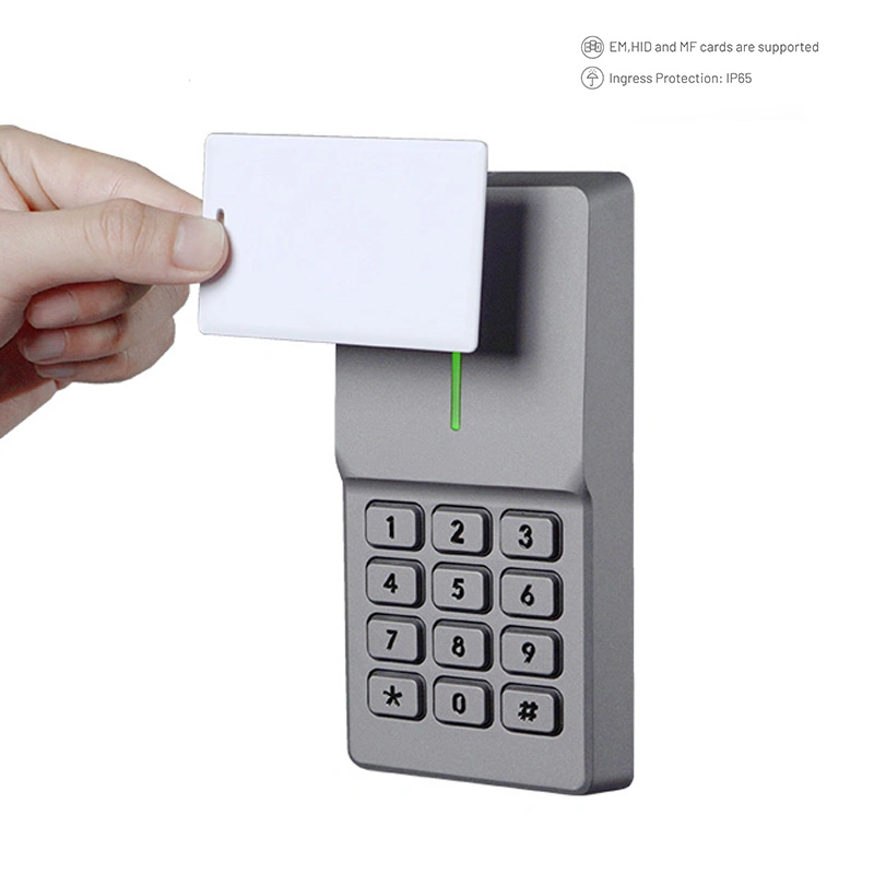 ID MIFARE IC NFC Waterproof IP65 Metal Security Door Access Control System Keypad