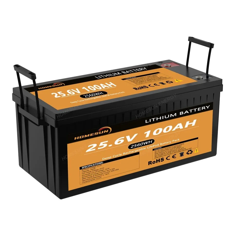 12V 100Ah 120ah ah de iones de litio de 200 Batería 12V 24V LiFePO4 de 12 voltios de la batería La batería de 200 amperios para carretilla elevadora/Agv/carro de golf/RV