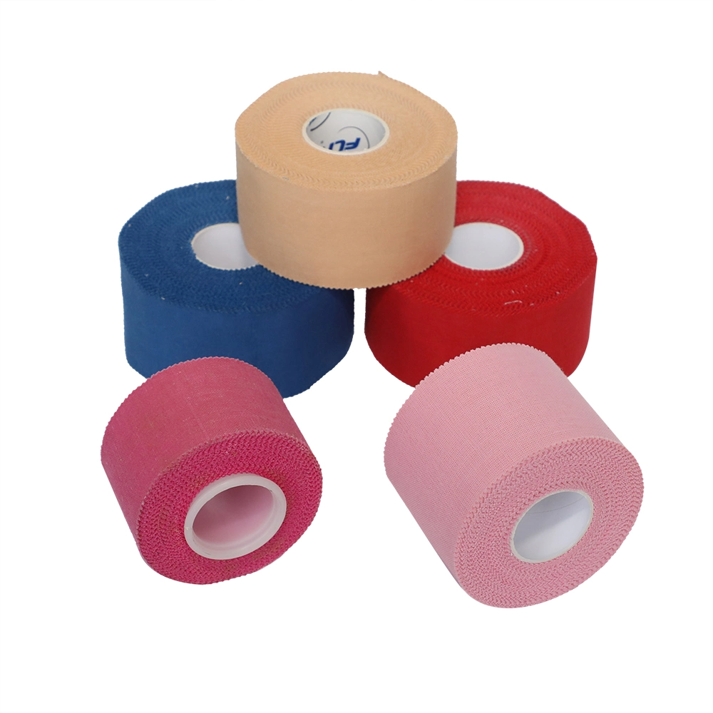 Medical Consumables Disposable 97% Cotton and 3% Spandex Sport Tape