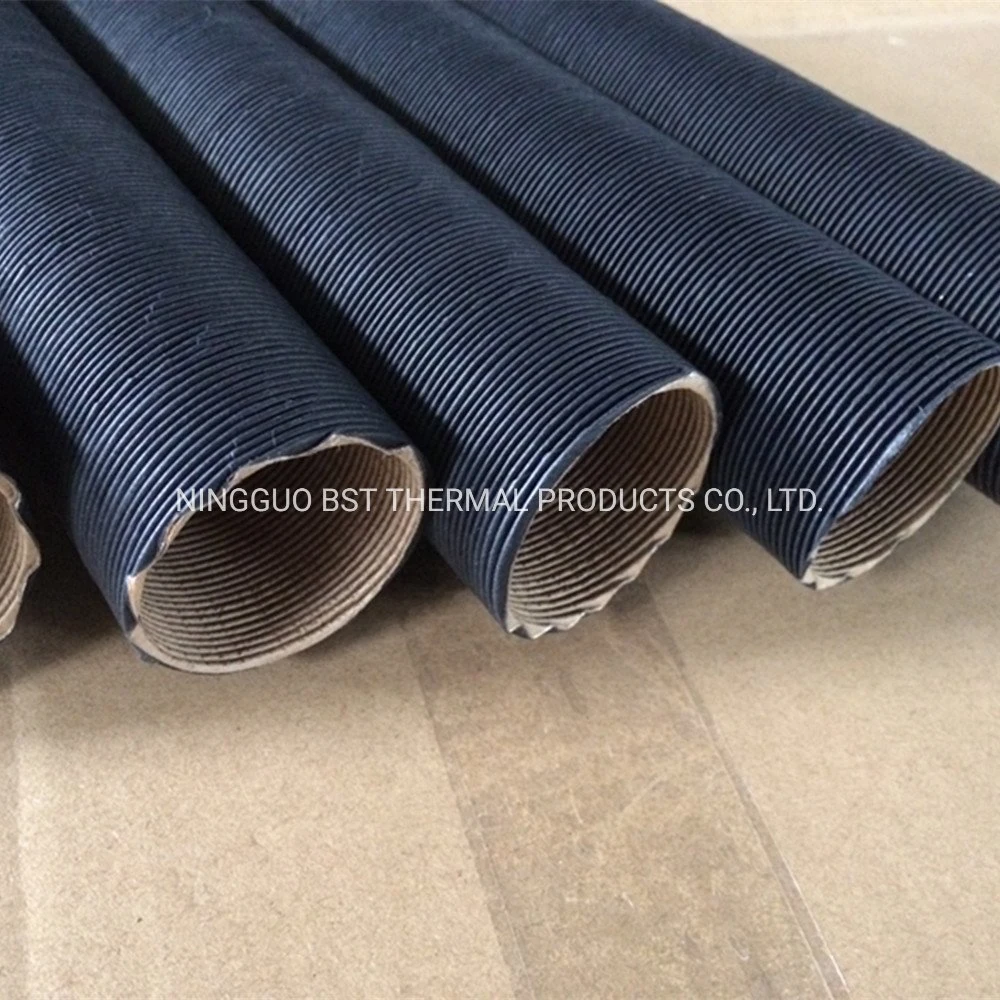 Electrical Wire Harnesses Heat Protection Aluminum Fiberglass Corrugated Tube