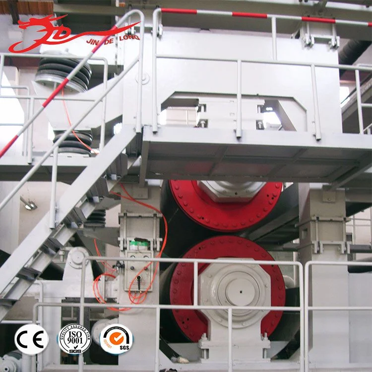 Shilong Quelle Fabrik Wellpappe / Fluting Hohe Kapazität Kraft Herstellung Von Gebrauchten Papier Maschine zum Verkauf