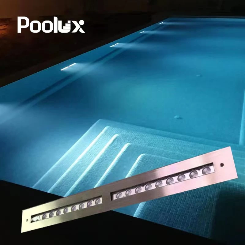 Piscina de LED à prova de luz de iluminação subaquática submersíveis Linear com Reentrância