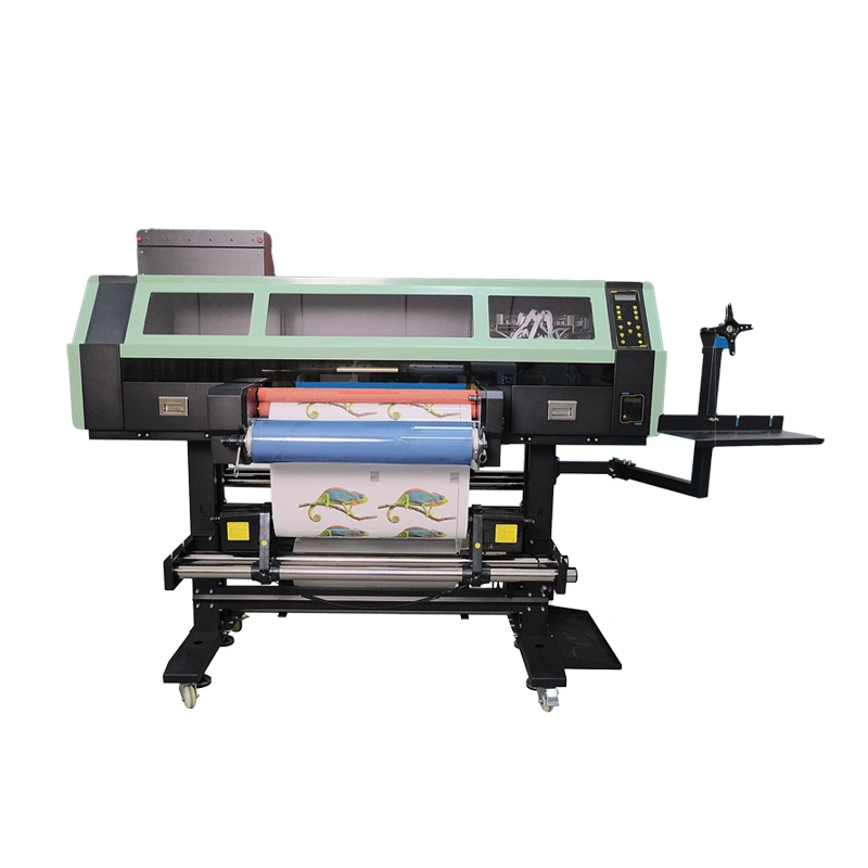 UV Dtf Printer with Laminator All in One Three Heads UV Printer