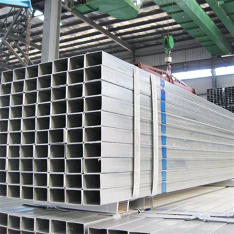 AISI ASTM A500 Galvanized Square Rectangular Steel Q195 Q235 Q355 Hollow Tube Pipe with Factory Price