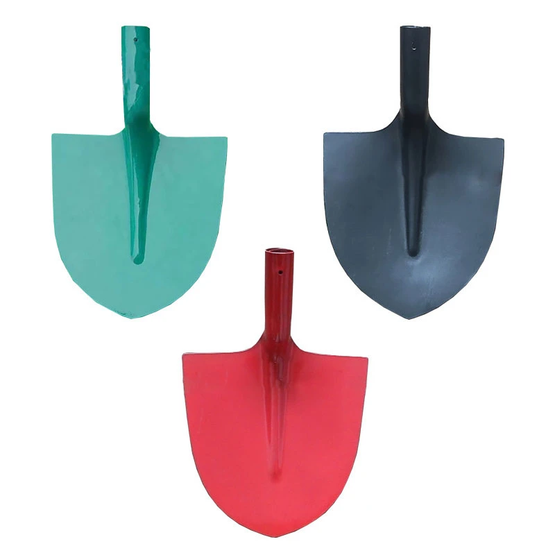 Aço carbono Forjou Jardinagem cabeça de Shovel Outdoor Farm Tools Garden Pá