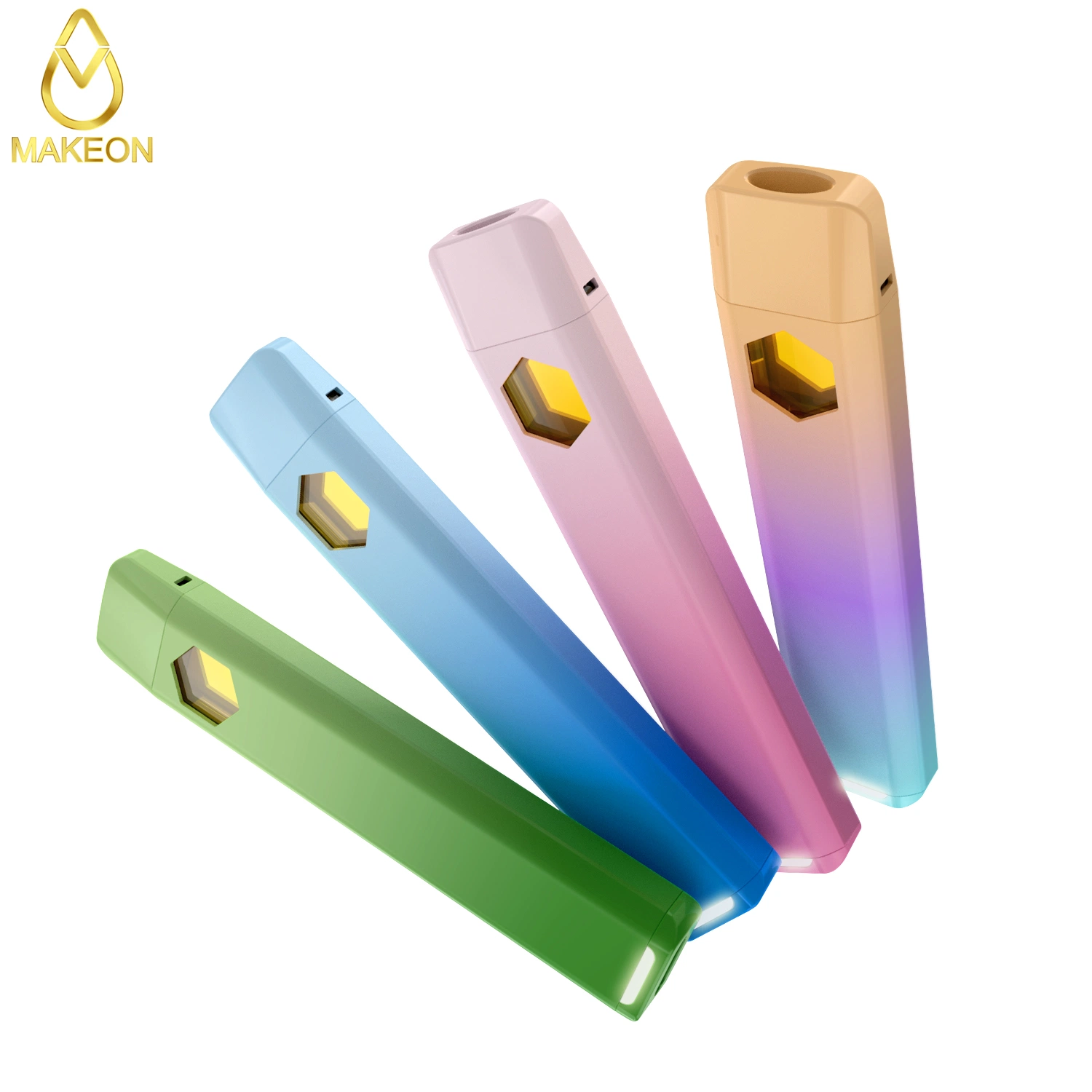 Makeon Dz Disposable Vape Pen No Middle Rod Pure Taste Rechargeable Custom Device for Thick Oil