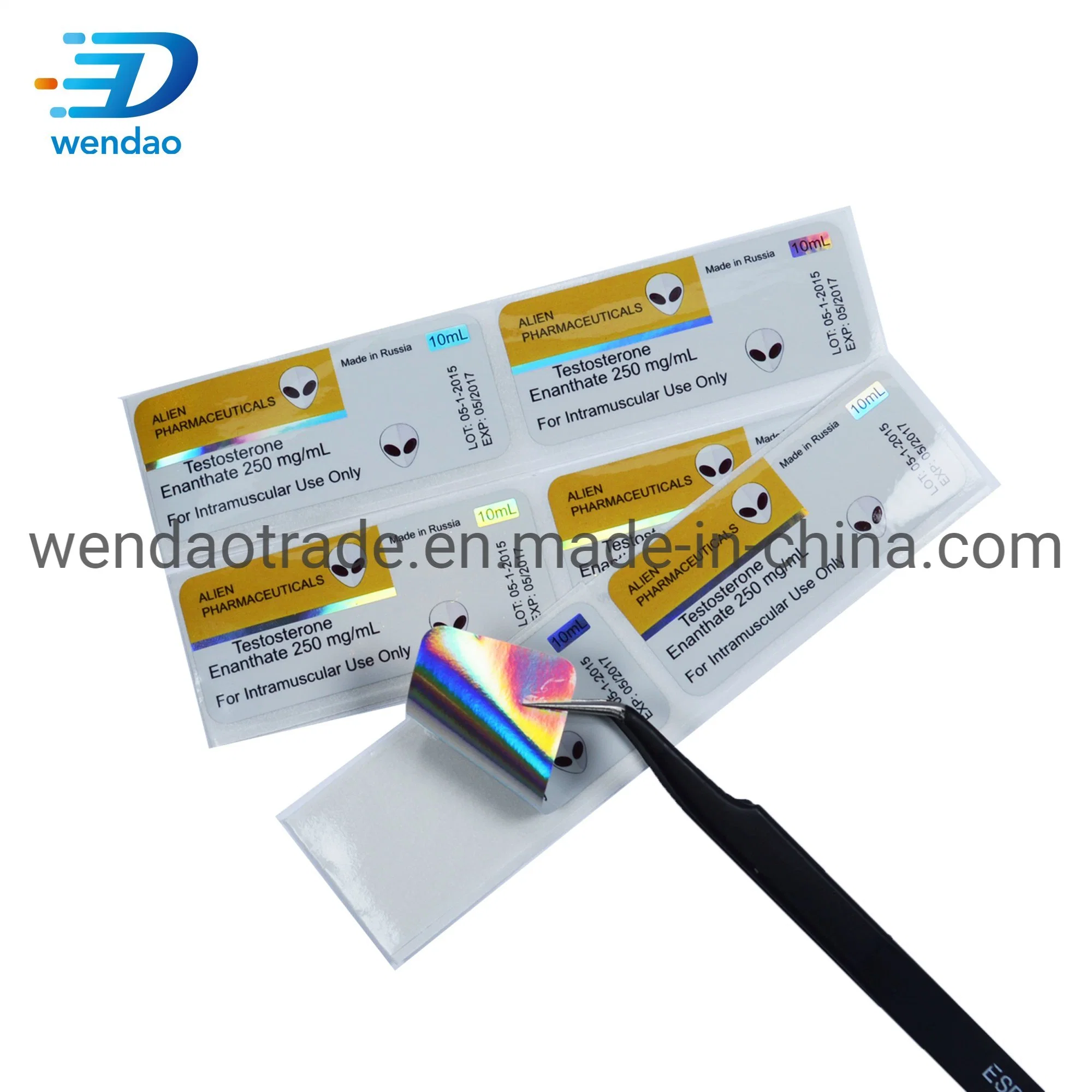 Sticker Supplier Custom Private Label Custom Logo Label