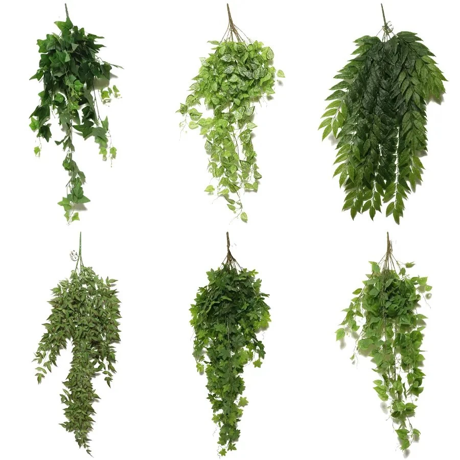 Artificial Garland Fake Hanging IVY Leaf Plants Vine for Home Wall Decorate