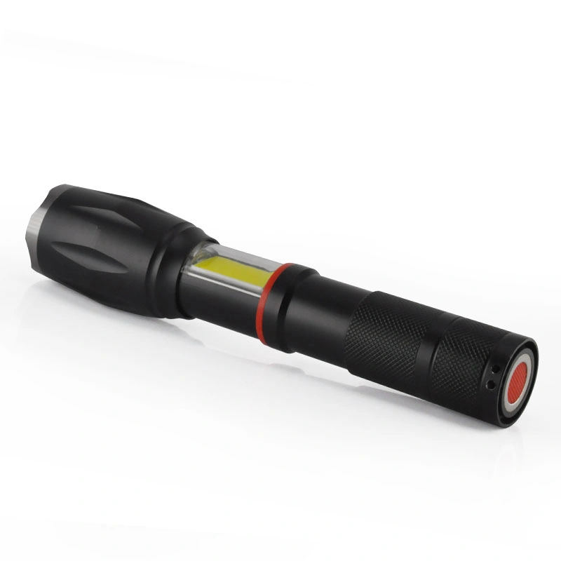 Aluminum LED AAA Battery Power 250lm China LED -250lm/COB-150lm Flashlights Waterproof Torch