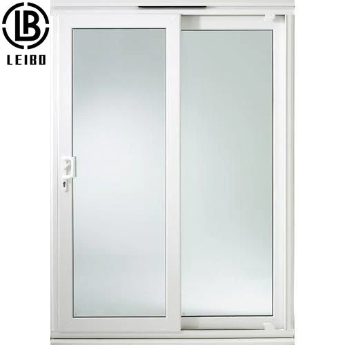 UPVC/perfil de PVC la ventana de plástico de la ventana deslizante con aislamiento doble vidrio Low-E