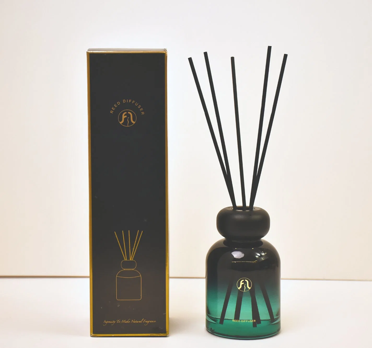 Aroma Decor Factory Produced Hotel Empfiehlt Gradient High-End Aroma Reed Geschenk Mit Diffusor