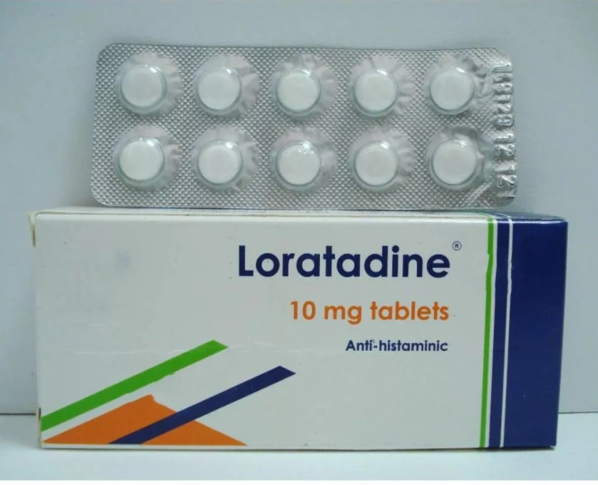 Loratadine 10mg comprimés de BPF. Medine de haute qualité de l'Ouest