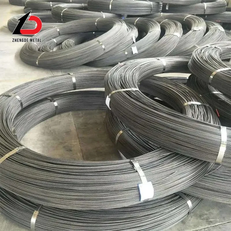 Cable Suspension Bridge 4.8mm 5mm Manufacturer Supply ASTM Prestressed Steel Wire