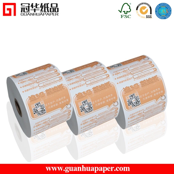 80X80mm or Custom Size Colored Thermal Paper Roll with ISO Certificate