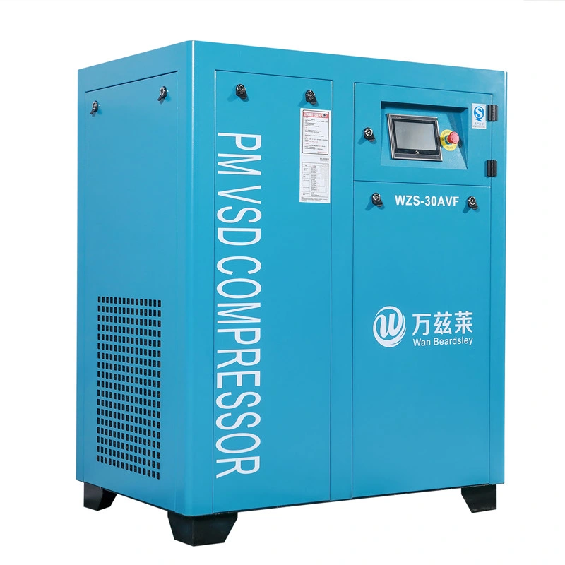 22kw General Industrial Equipment Long-Term Operation of The Unit Screw Pm VSD Intergrated Air Compressor