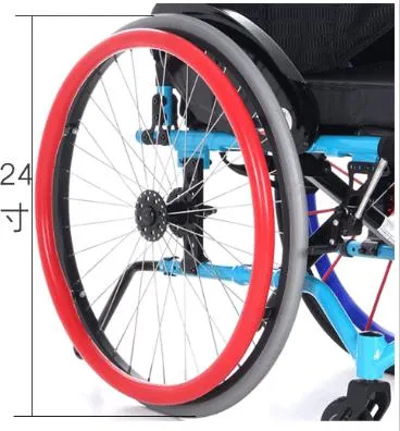 Housse de protection pour fauteuil roulant anti-dérapante pour grandes roues