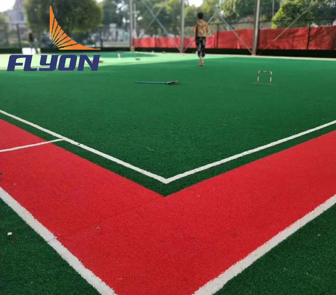 Hockey suelo aprobado Fih falsos suelos de deportes de exterior Césped Artificial sintético verde